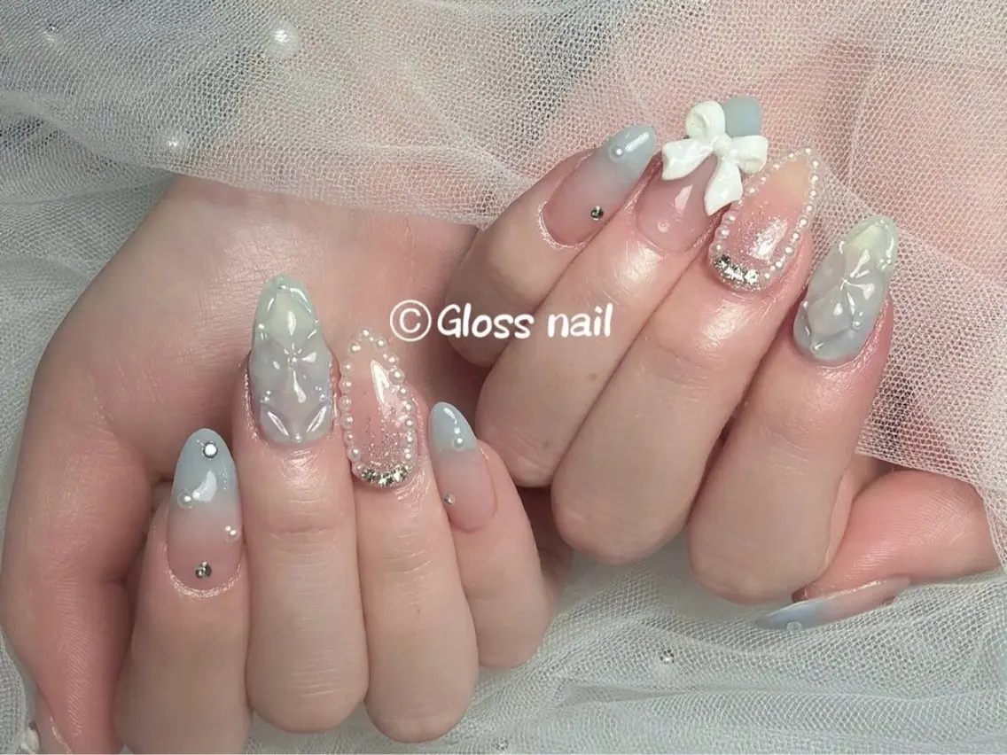 ネイル miho🍎 Gloss nailのネイルデザイン