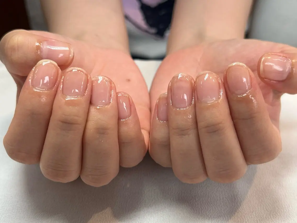 ネイル クリアネイル ハンドネイル nue【ムー】 SUZUKAのネイルデザイン