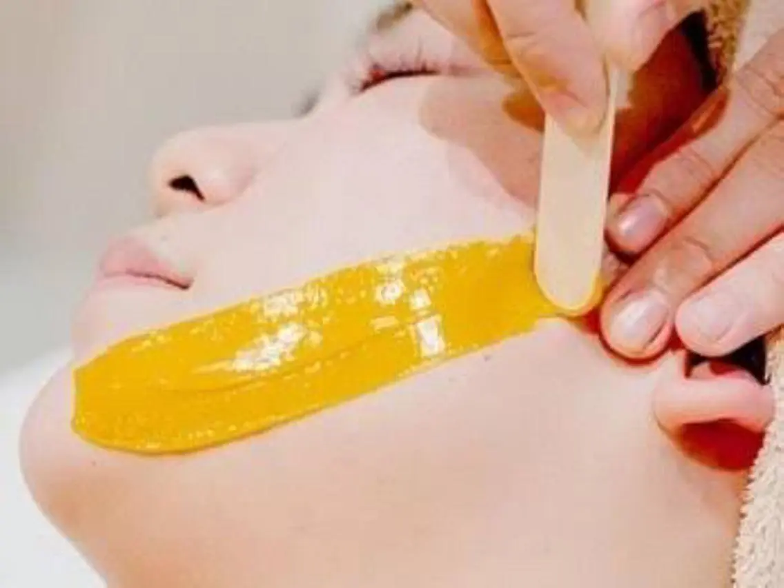 【美肌wax】waxxxx使用。スキンケアフェイシャルwax＋人気hariマスクの写真