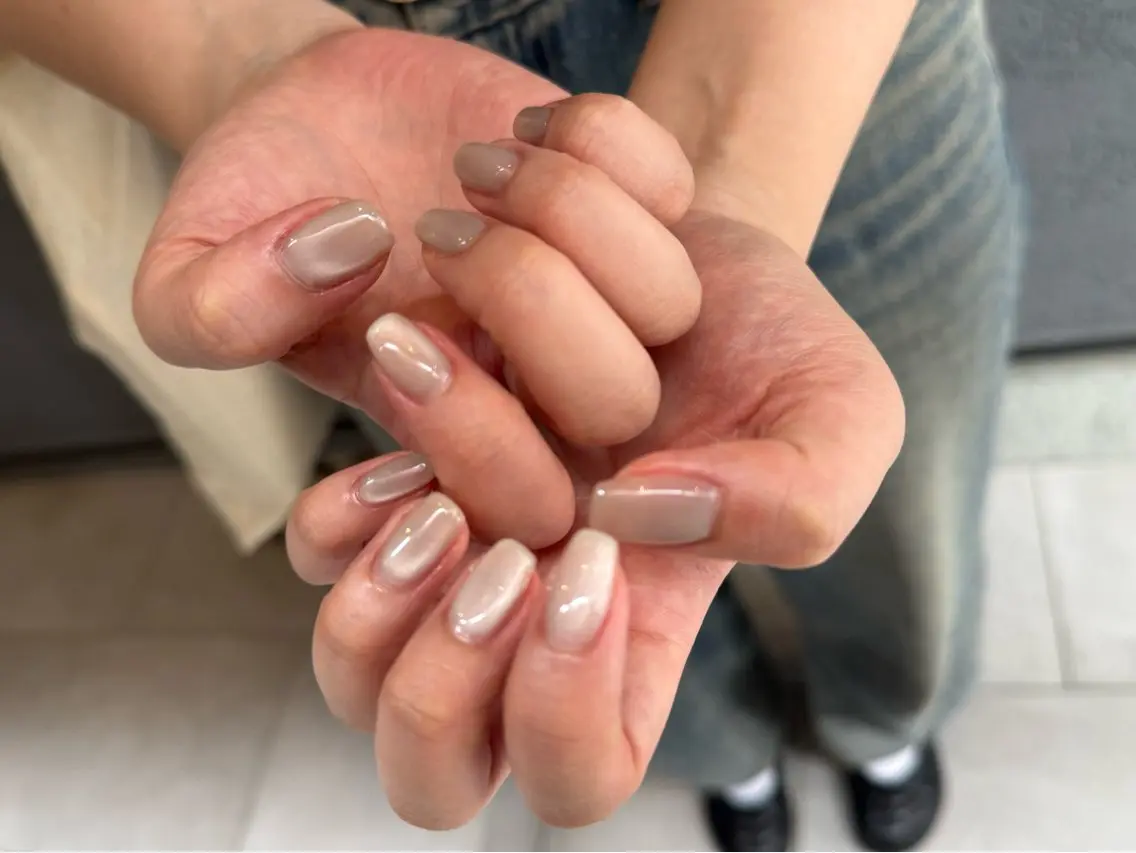 ネイル ハンドネイル ハンドケア nail salon swaddle 🪽のネイルデザイン