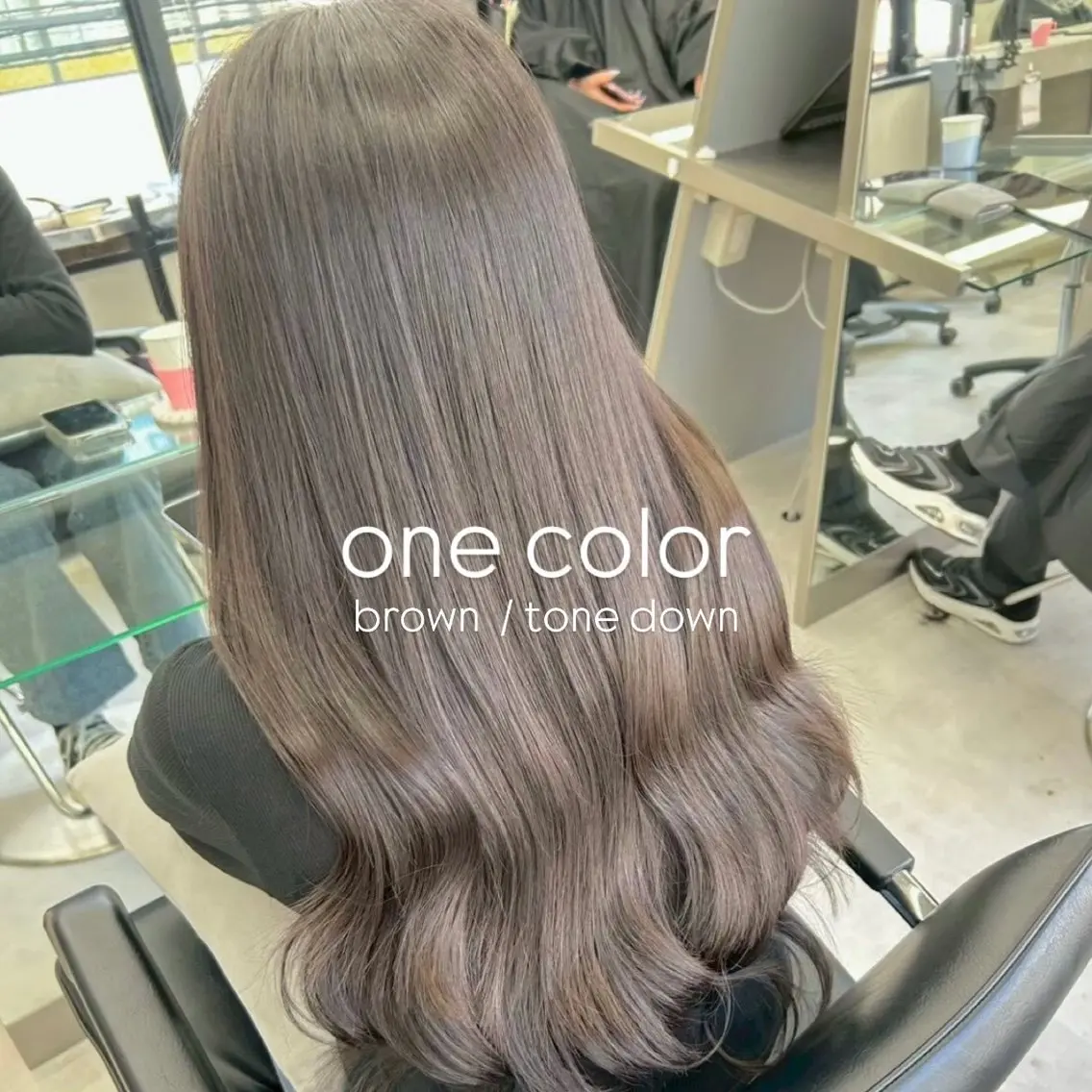 カラー ヘアアレンジ ヘアカラー ヘアセット ブリーチなしカラー 横浜/みゆ🌼のヘアスタイル