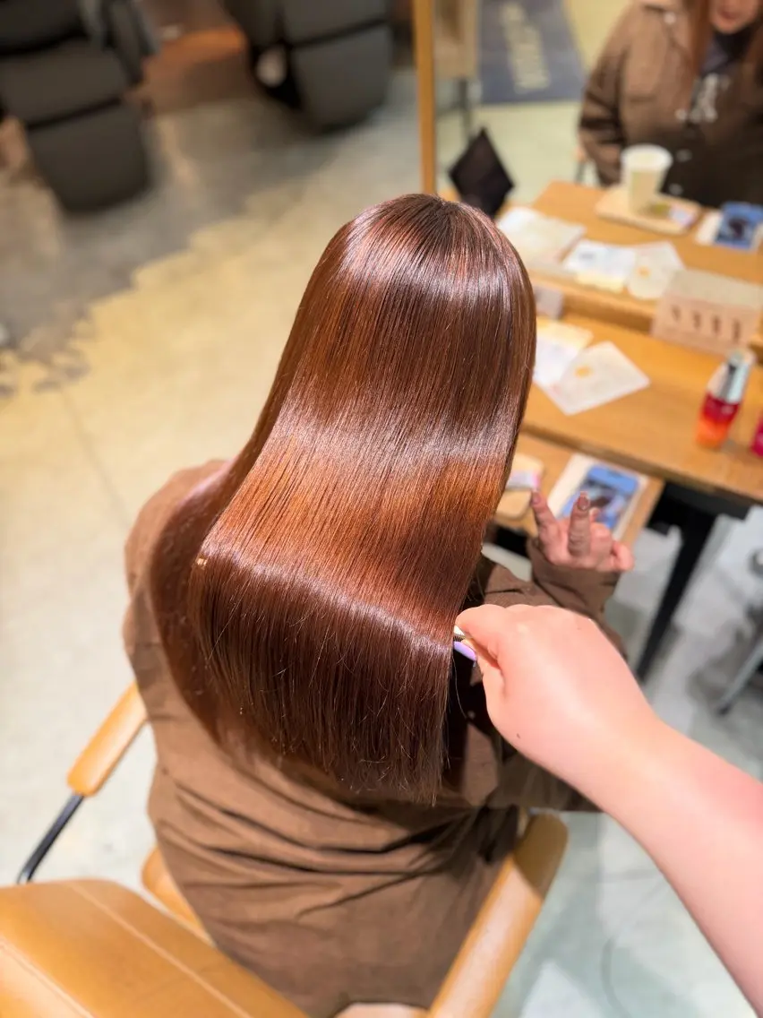 【うるツヤGET🌟】髪質改善縮毛矯正➕カットの写真