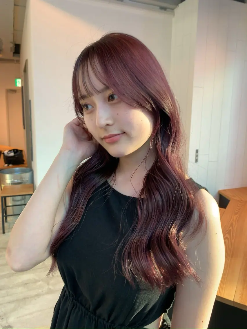 ロング 髪質改善 似合わせカット トリートメント 🍀祥吾🍀レイヤー ✨透明感カラー✨のヘアスタイル