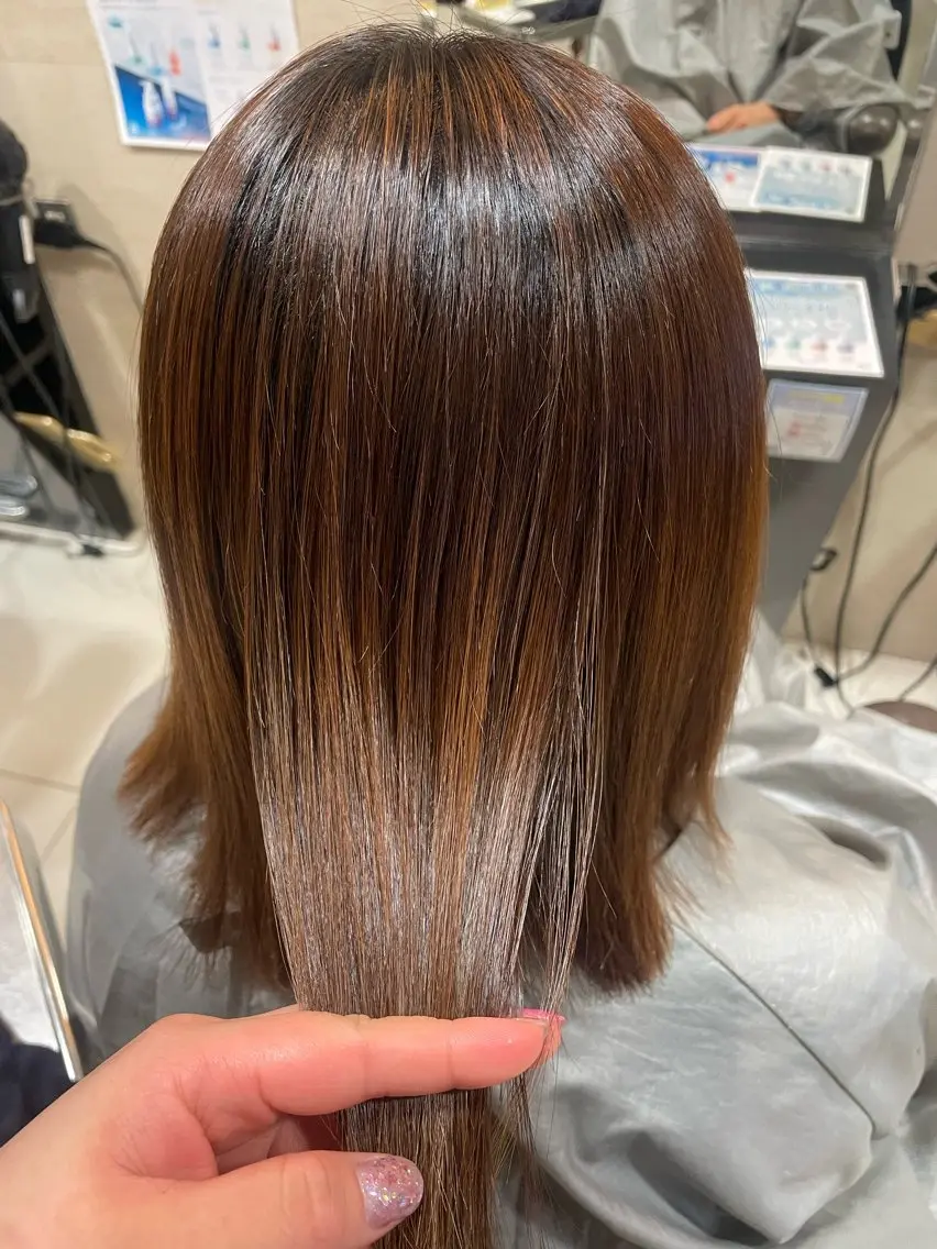 メイク指名NO1りこ カットモデル募集中のヘアスタイル