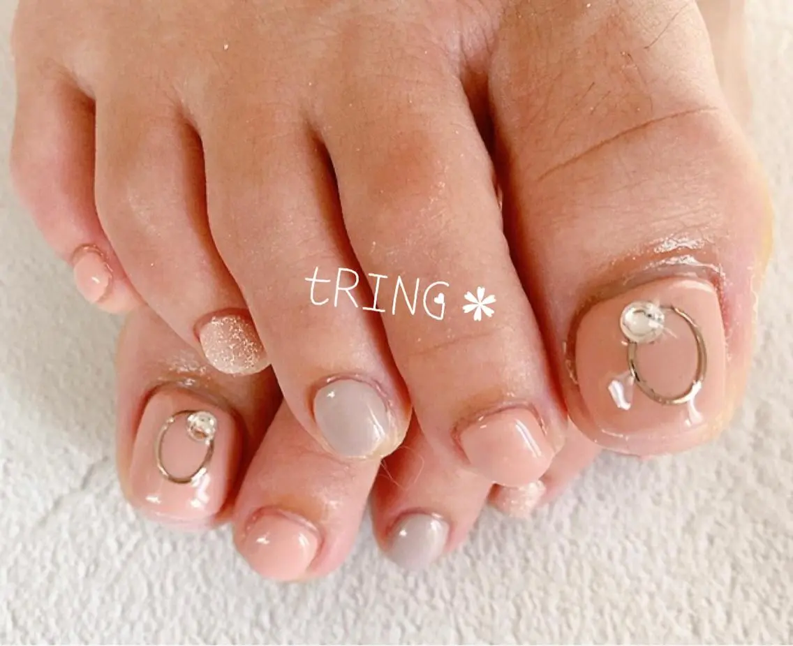 ネイル ハンドネイル tRING＊ しいの木台のネイルデザイン