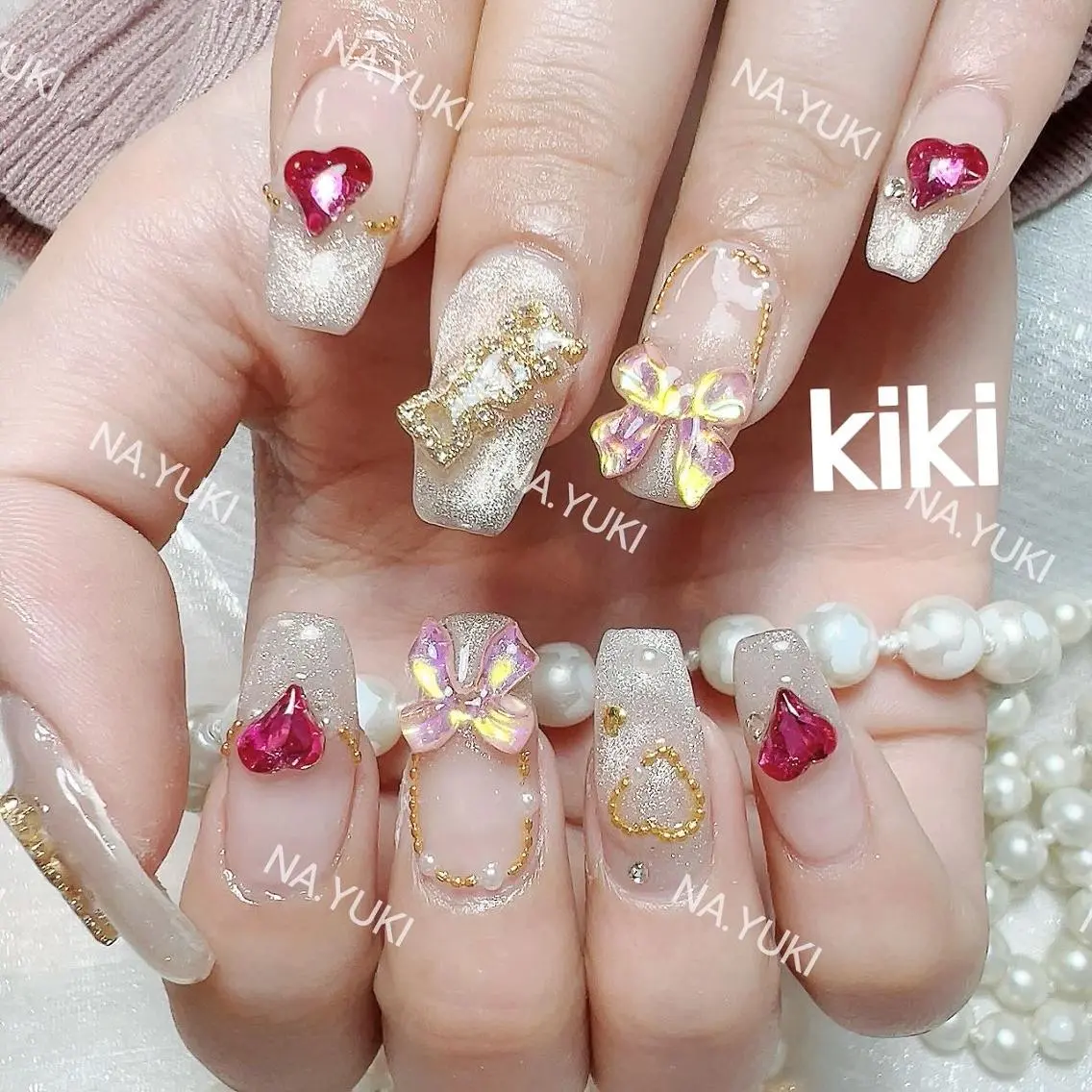 ネイル ハンドネイル ハンドケア YUKI 💗 渋谷店のネイルデザイン