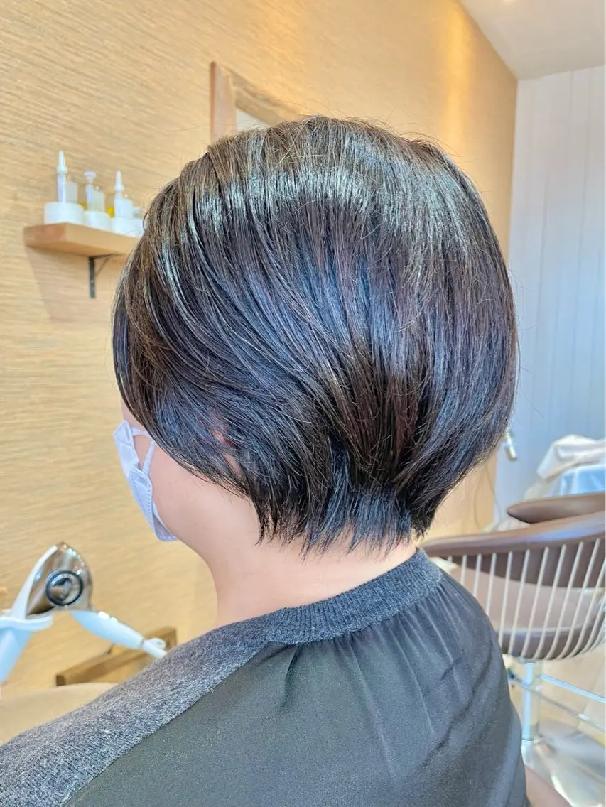 カラー ヘアカラー トリートメント 常住 晴琉のヘアスタイル