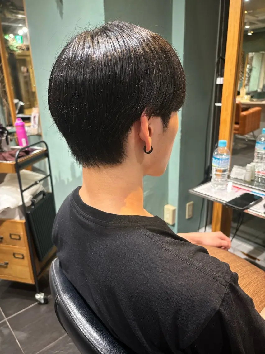 メンズ オーガニックカラー/ 表参道/ルカのヘアスタイル