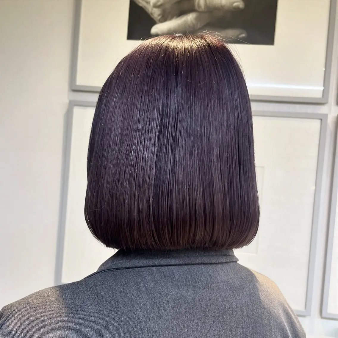ミディアム カラー ベージュカラー ダブルカラー グレージュ ハイトーンカラー ラベンダーカラー ヘアカラー トリートメント ヘッドスパ ヘアセット カジュアルを女っぽく 𝗮𝘆𝗮𝗰𝗼のヘアスタイル