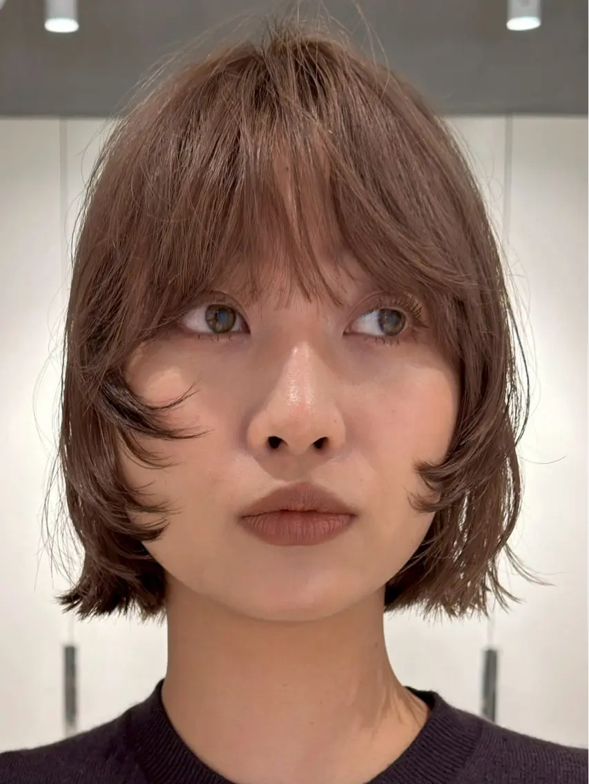 カラー 宮田 眞咲のヘアスタイル