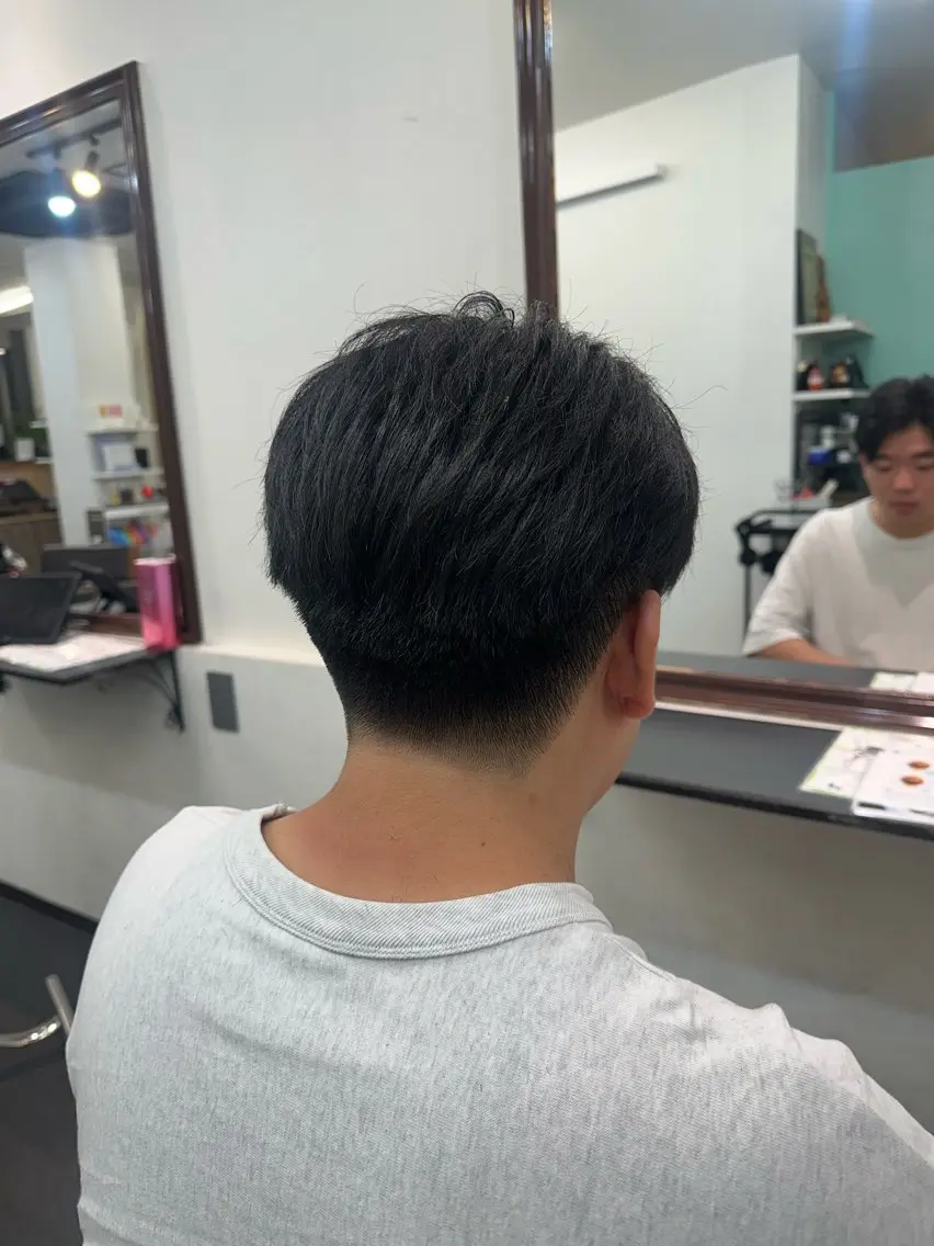 メンズ フェードカット メンズショート カット MOMO 💕💕のヘアスタイル
