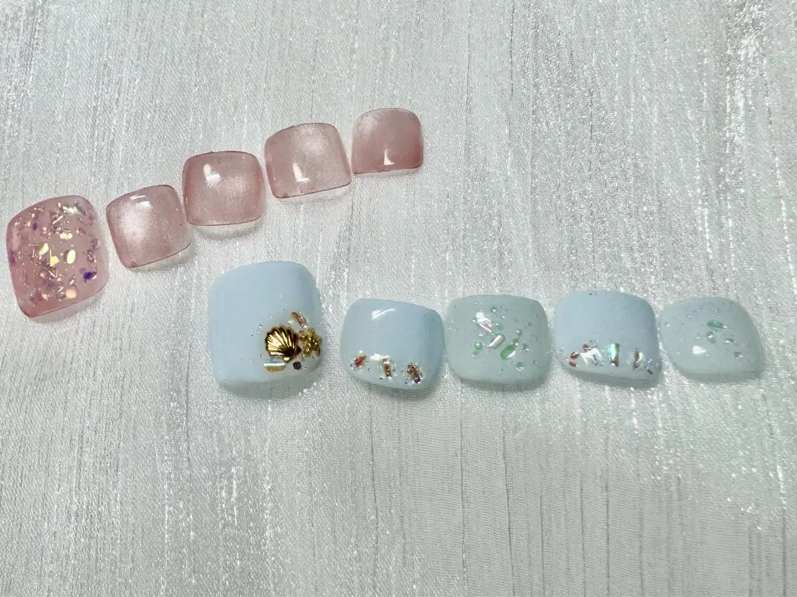 ネイル フットネイル お気軽ビューティー Ewig   Ekaのネイルデザイン