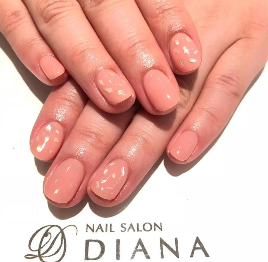 ショート カラー ネイル NAILSALON DIANAのネイルデザイン