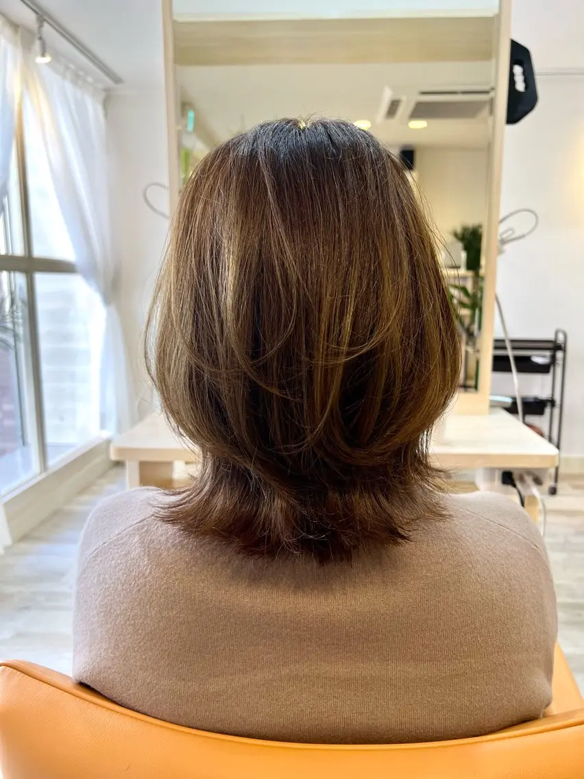 ミディアム Forte 山根 英明のヘアスタイル