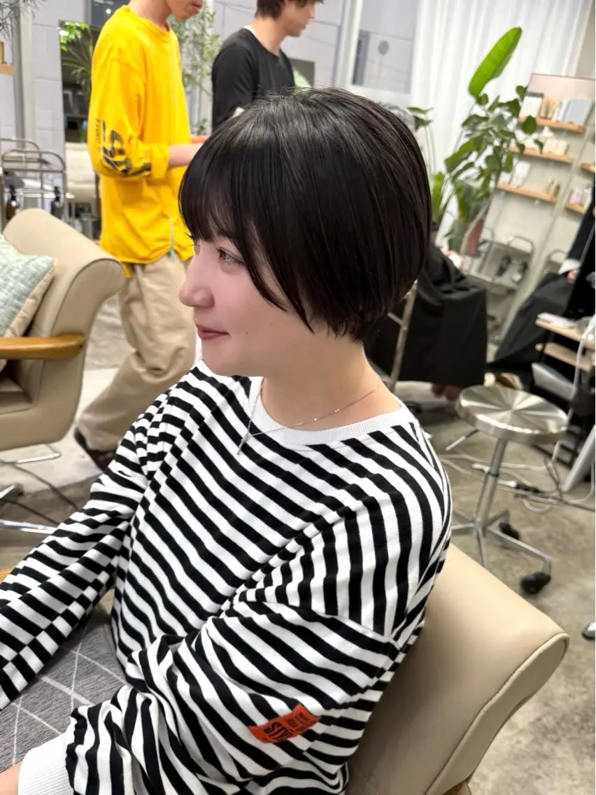 ショート ショートヘア U-fuショート 伊藤拓海のヘアスタイル