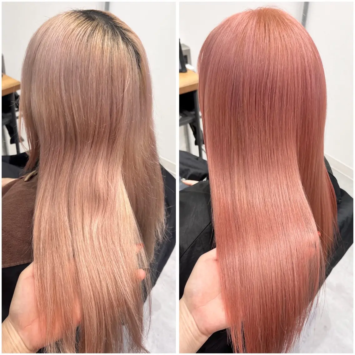 セミロング カラー ヘアカラー トリートメント MAKO ❤️🔥NEXTのヘアスタイル