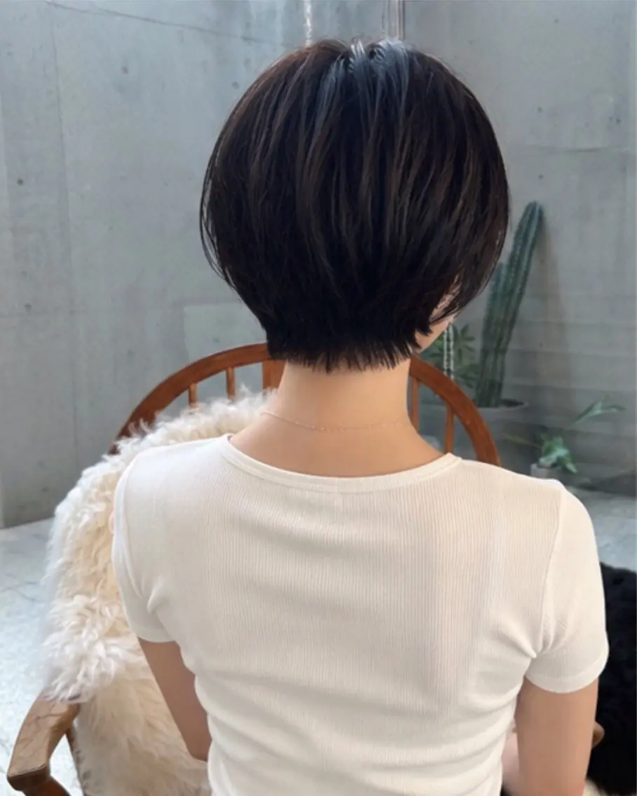 ショート ショートヘア カット トリートメント pia 薬院のヘアスタイル