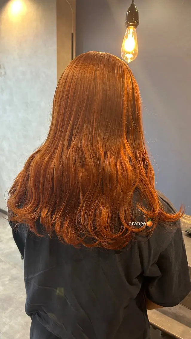 ロング カラー ヘアカラー トリートメント silk🕯 hikaruのヘアスタイル