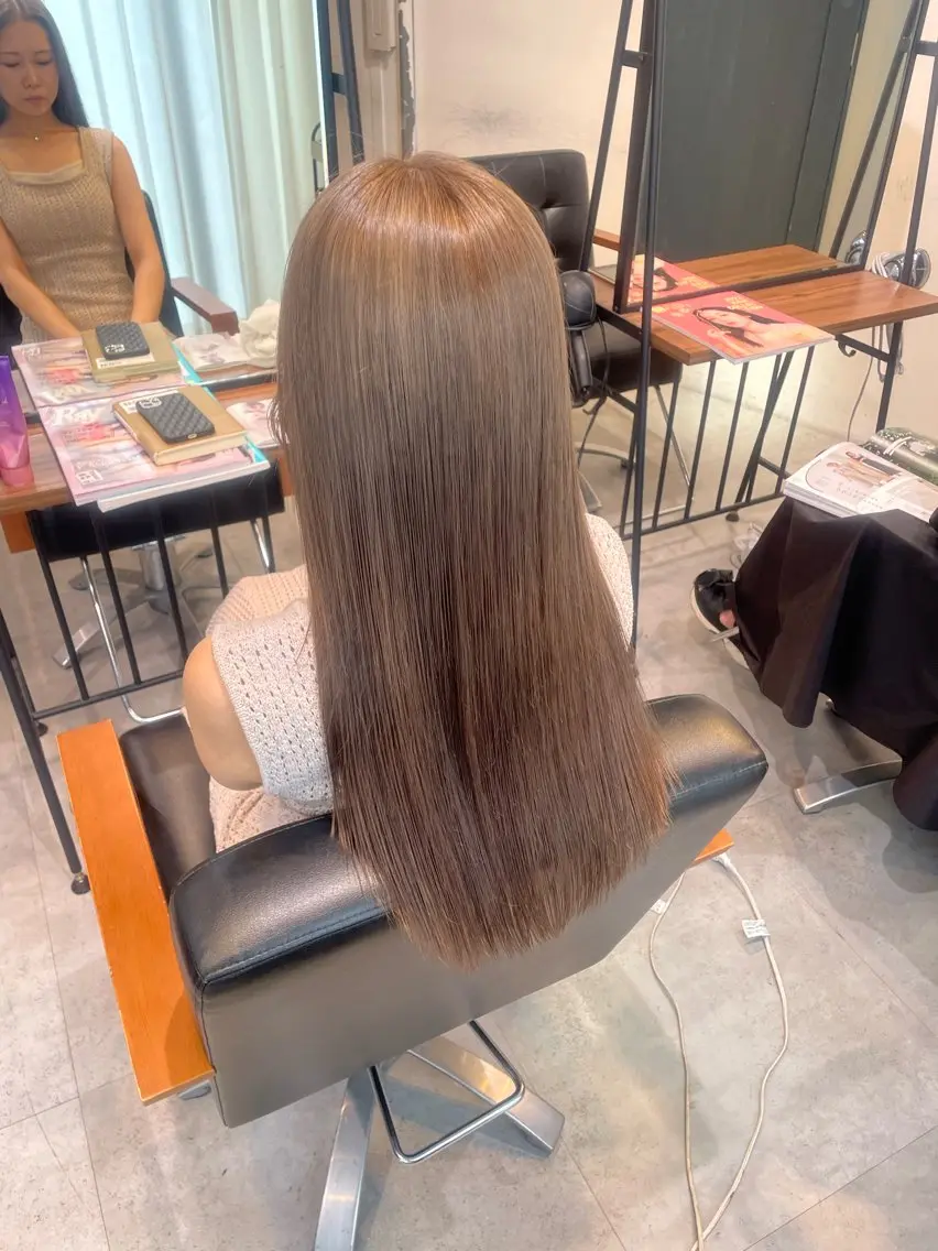 ロング カラー ヘアアレンジ ヘアカラー トリートメント ヘアセット ・˚✧すずね˚✧* ♡のヘアスタイル