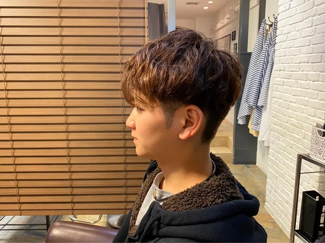 ショート メンズ カット パーマ 🌞メンズパーマ ONOE💈のヘアスタイル