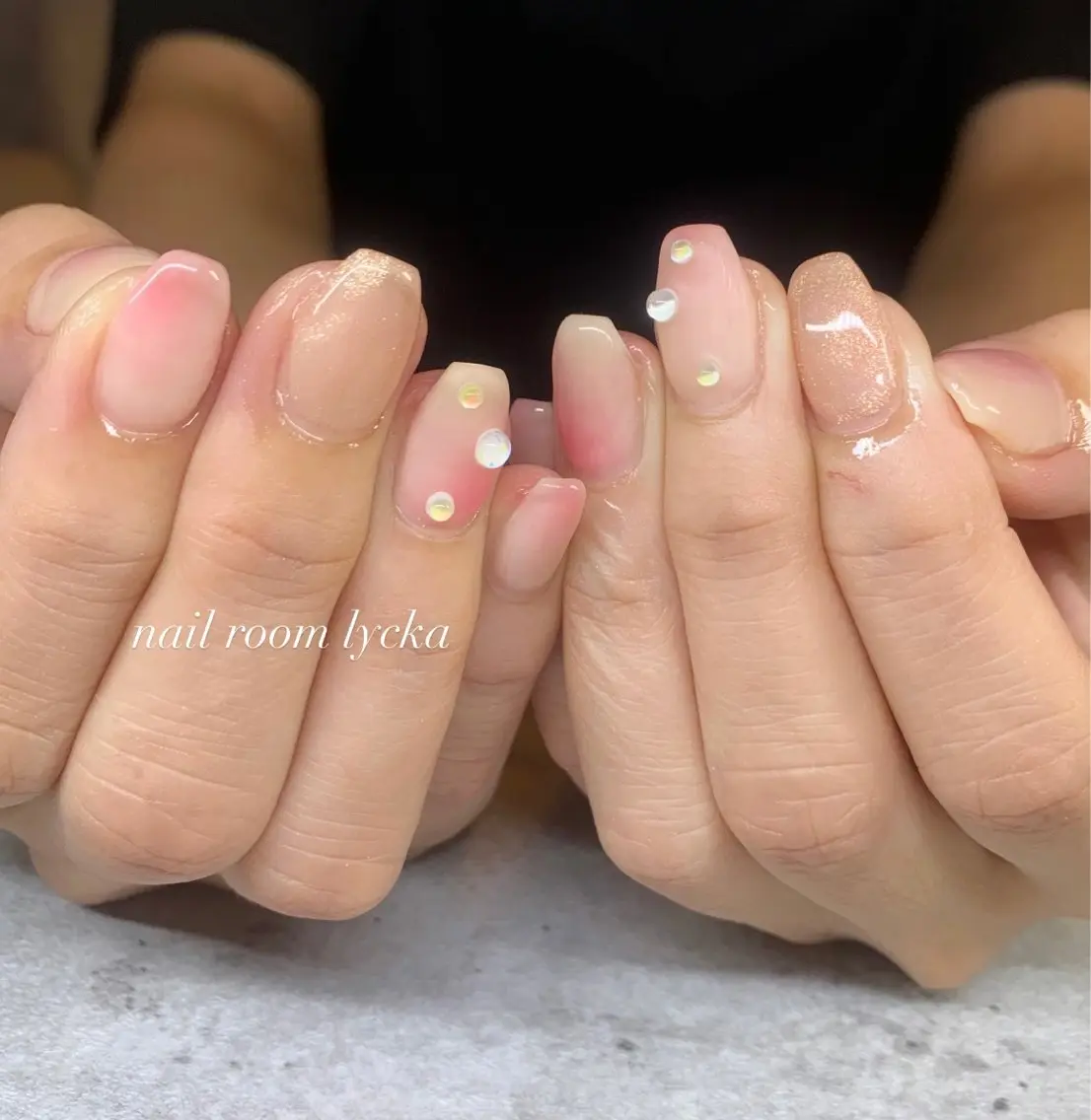 ネイル ネイルルームリッカ 𝐦𝐚𝐲𝐮のネイルデザイン