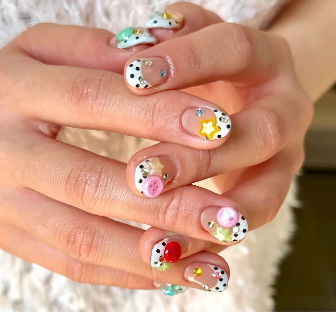 ネイル フレンチネイル ハンドネイル HazeGrass NAILのネイルデザイン