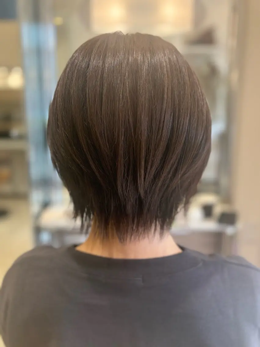 ショート ショートボブ ボブ ショートヘア TOU/ROU代表 藤浪佑太のヘアスタイル