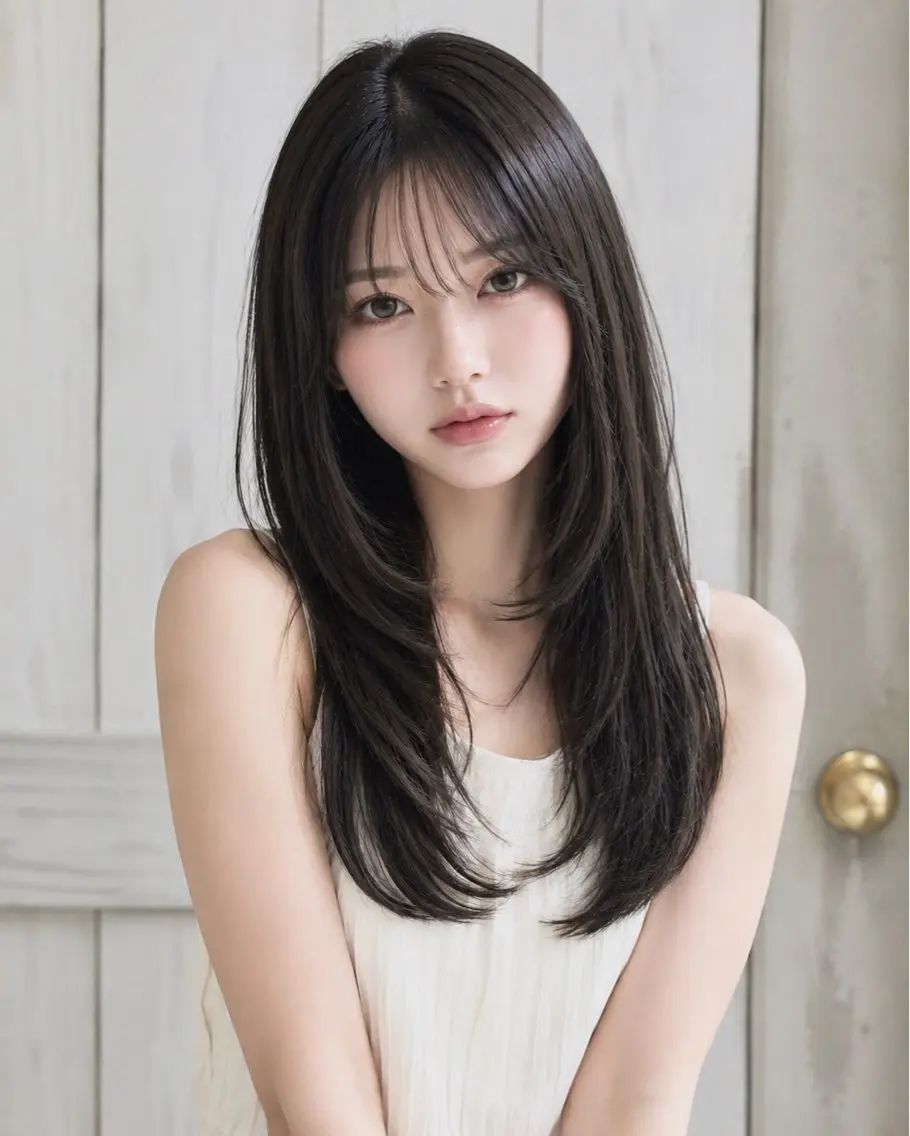 🎶カットモデル募集🎶レイヤーカット🇰🇷+【うる艶トリートメント🫧】の写真