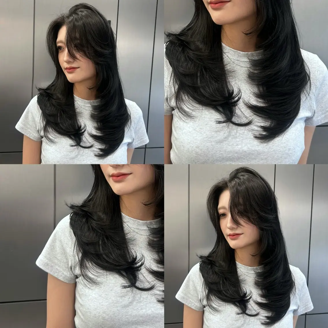 ロング レイヤーカット カット ヘアカラー トリートメント 大人レイヤー/艶美髪 🇺🇸TOMONAのヘアスタイル