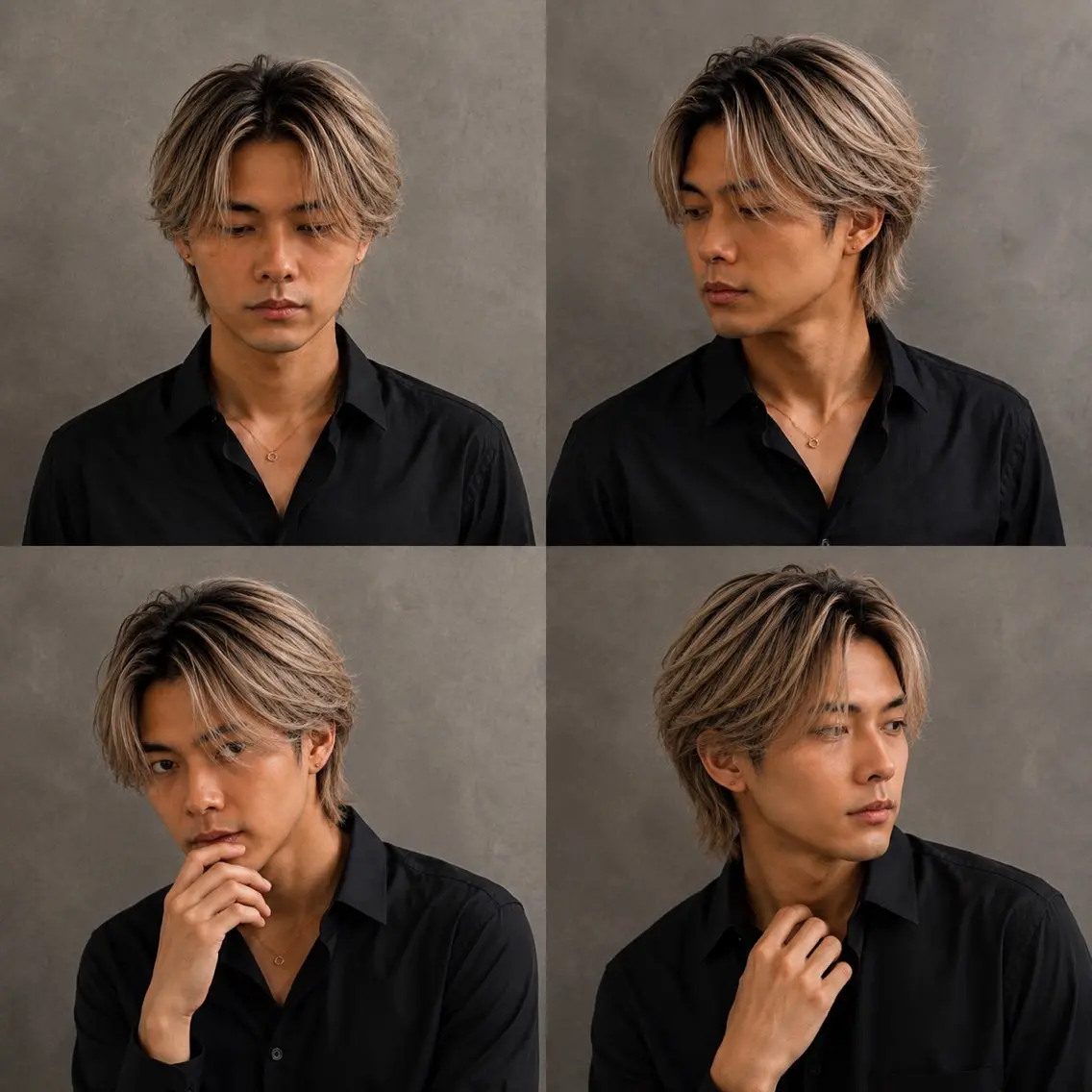 メンズカット+ダブルカラー¥21400→¥11000【owl心斎橋を初めてご利用の方】の写真