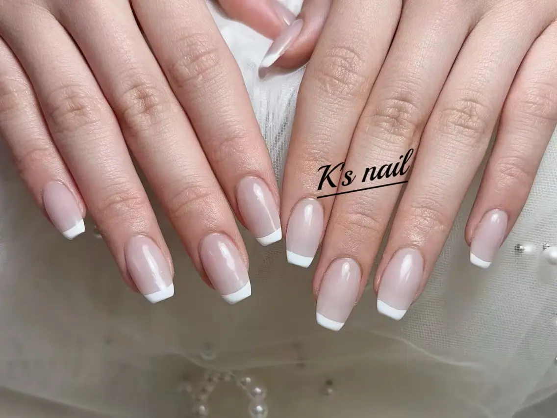 ネイル フレンチネイル Ks nail salonのネイルデザイン