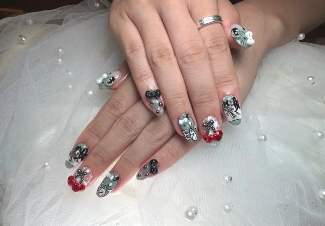 ネイル ハンドネイル WO MIAO💎のネイルデザイン