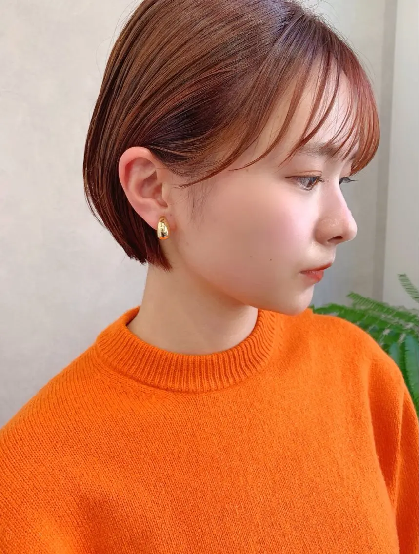 ショート カット ヘアカラー KAZU/レイヤー レイヤー/ハイトーンのヘアスタイル