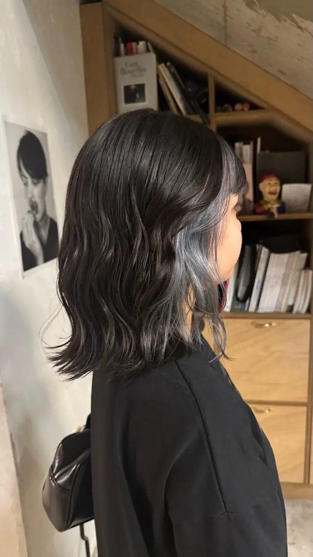 カラー ブリーチ ヘアカラー カットモデル /あゆなのヘアスタイル