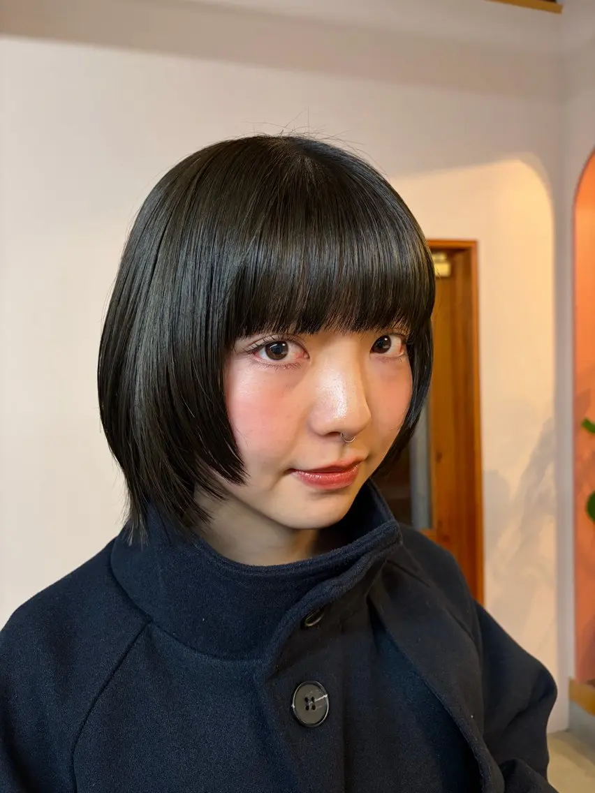 🦆レイヤーカットの写真