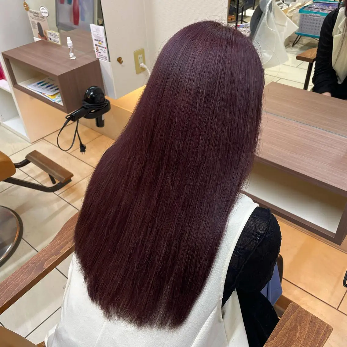 ロング カット ヘアカラー トリートメント 園田まい/レイヤーカ ット/透明感カラーのヘアスタイル