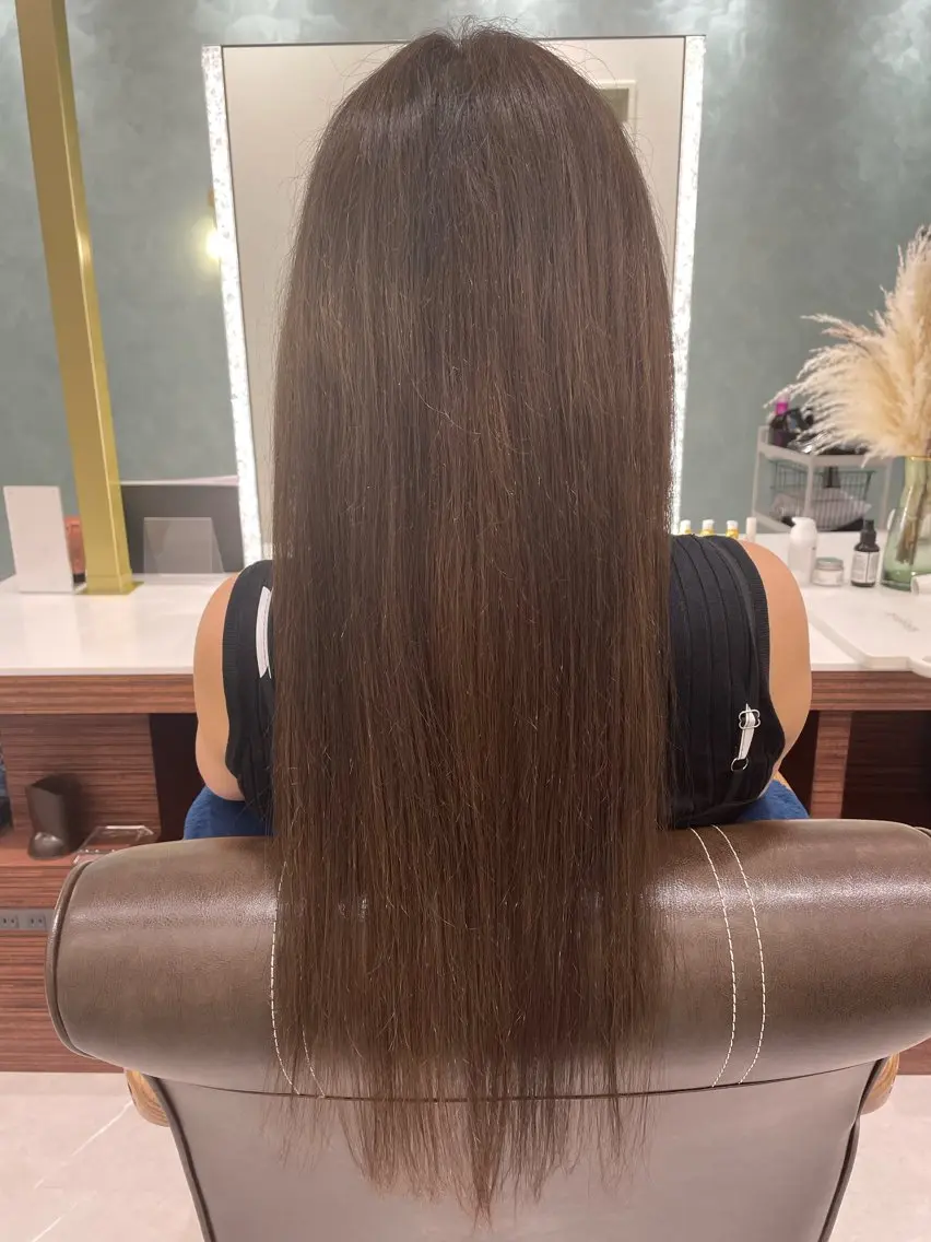 ロング カラー ＊ボブモデル＊ 清水菜穂香のヘアスタイル
