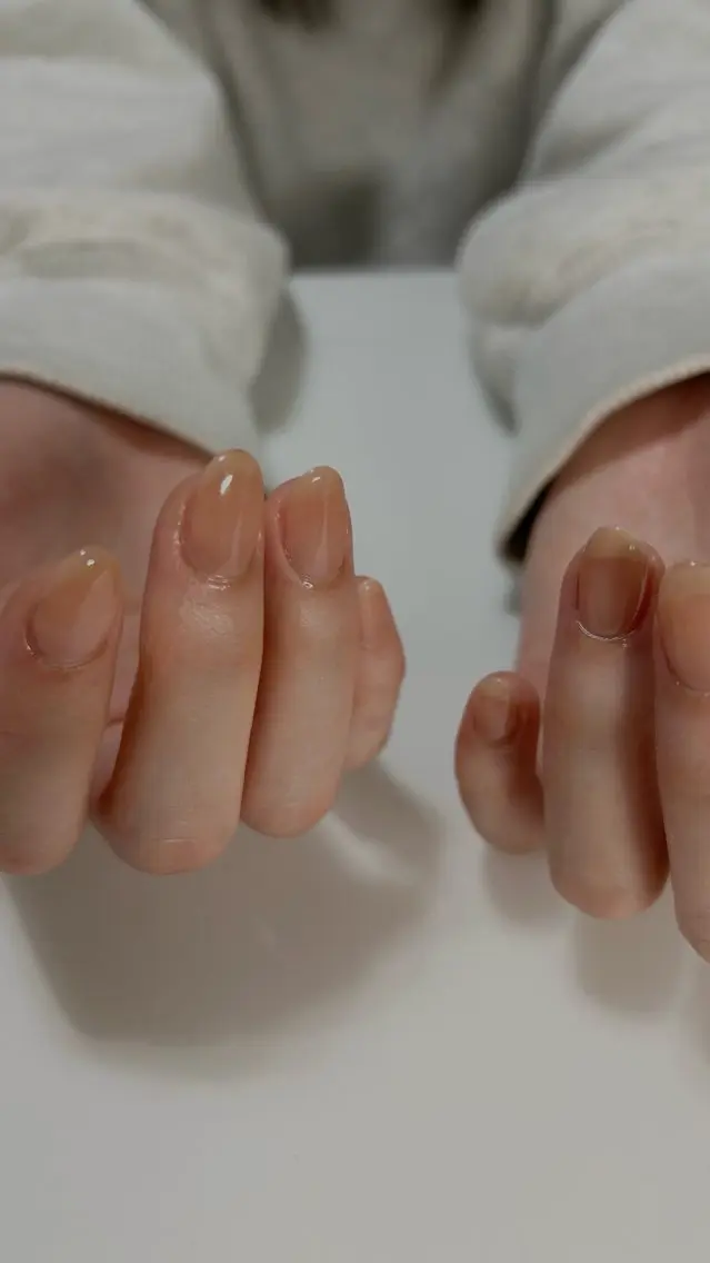 ネイル ワンカラーネイル nail salon mynteのネイルデザイン