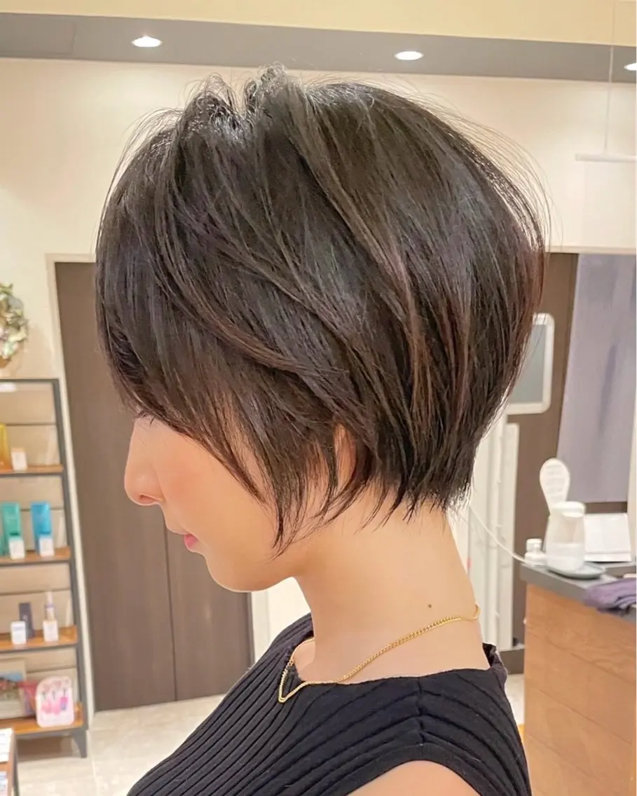 ショート 【銀座】ショート特化 /絶壁解消/滝本愛斗のヘアスタイル