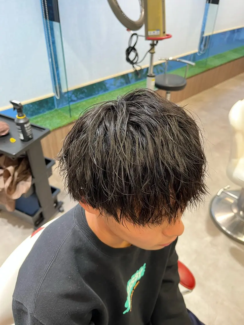 メンズ カット 小松 陸璃のヘアスタイル