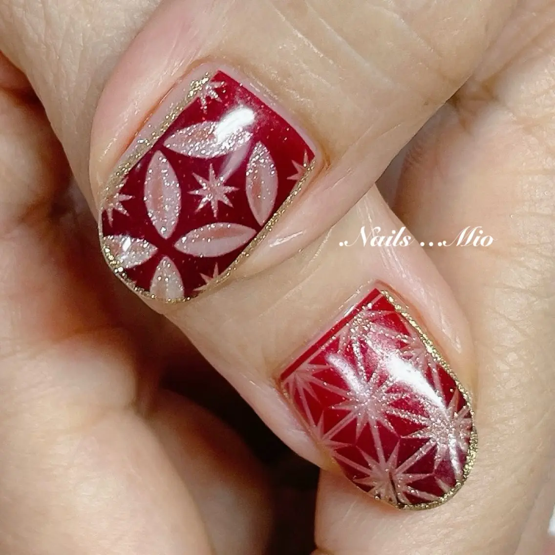 ネイル アートネイル ジェルネイル ワンカラーネイル .Nails Mio 赤羽西ネイルサロンのネイルデザイン