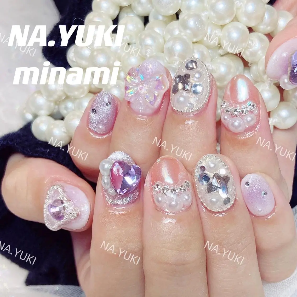ネイル ハンドネイル ハンドケア YUKI 💗 渋谷店のネイルデザイン
