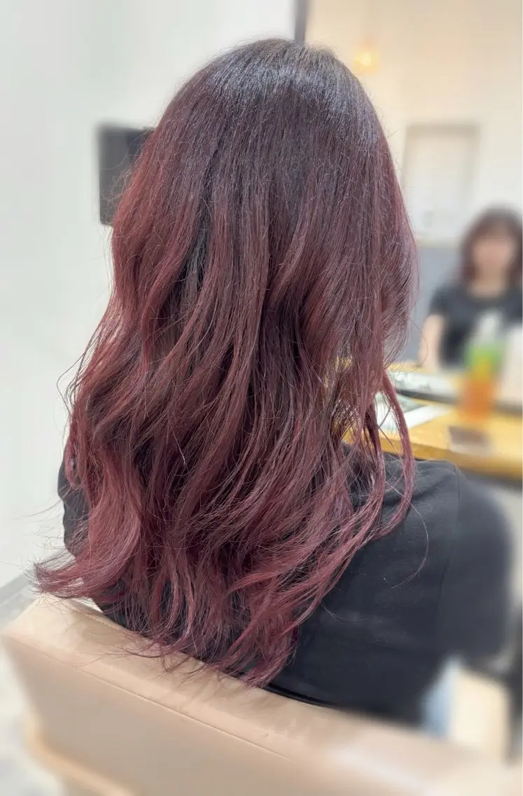 カラー ヘアカラー Rangali Rinのヘアスタイル
