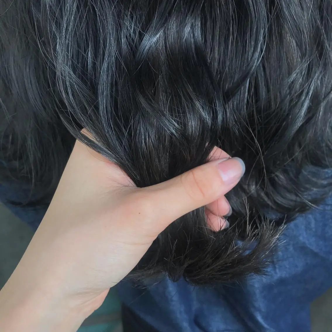 ミディアム カラー もりたみかこ 美容師お休み中のヘアスタイル