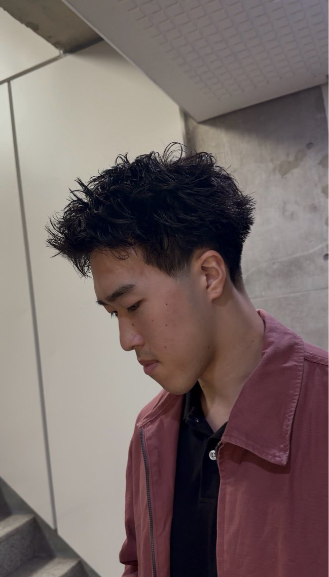 ショート カット パーマ メンズ特化 ikkoのヘアスタイル