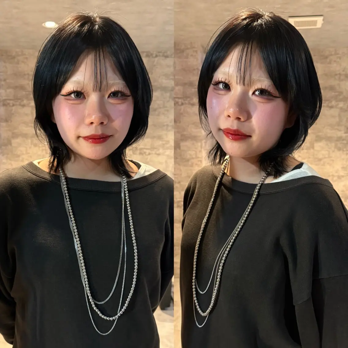 ショート カラー カット 縮毛矯正 トリートメント mai / linoah˚✧のヘアスタイル