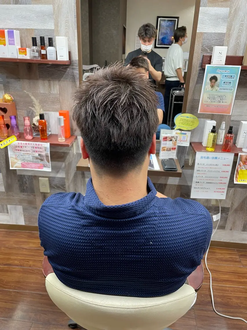 ショート メンズ 戎 歩のヘアスタイル