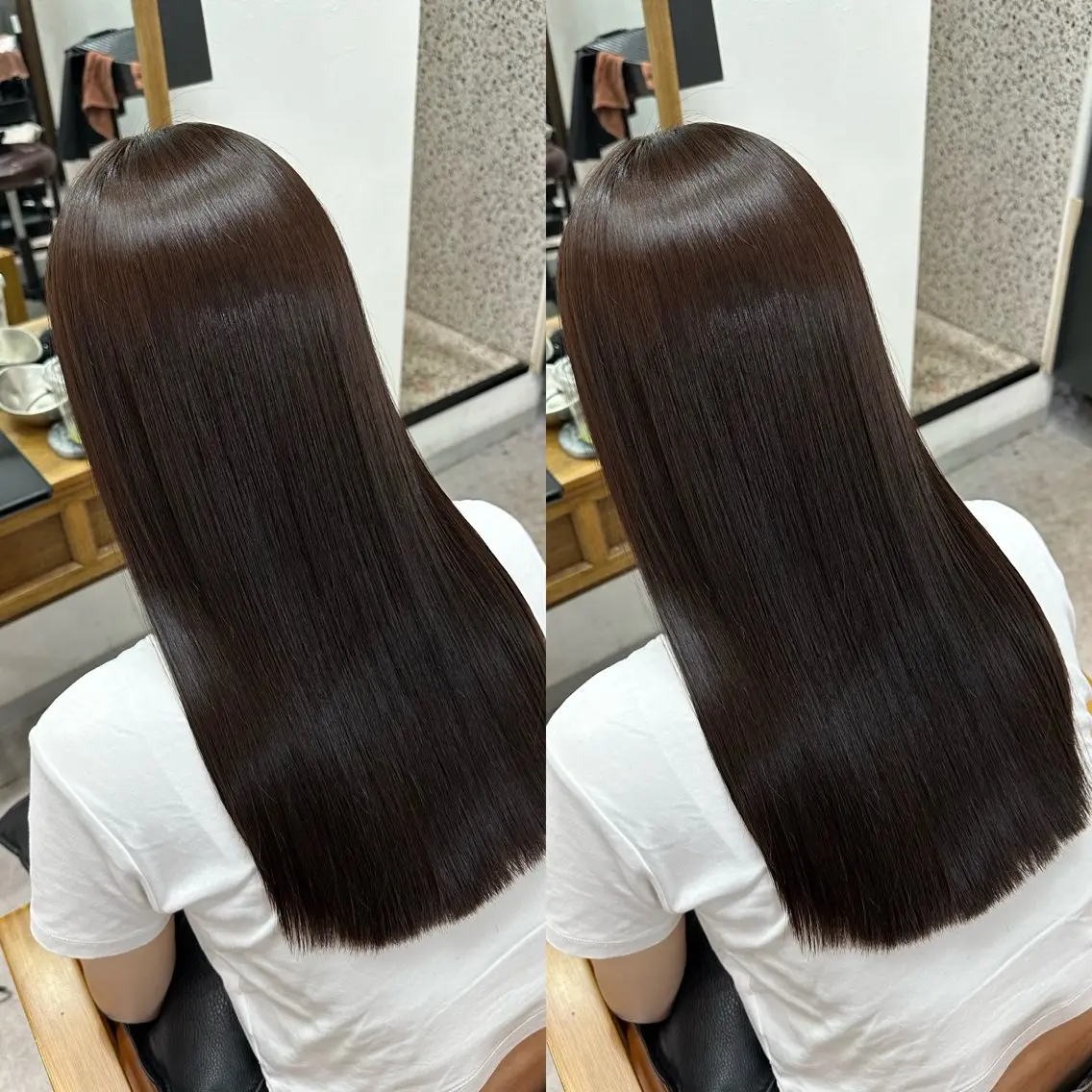 カラー ブラウンカラー オレンジ ヘアカラー slit kokoroのヘアスタイル