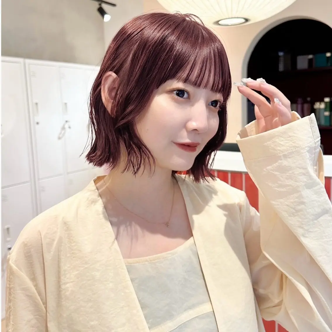 【🫧ツヤ出しケア】カット+うるツヤトリートメント🌙の写真