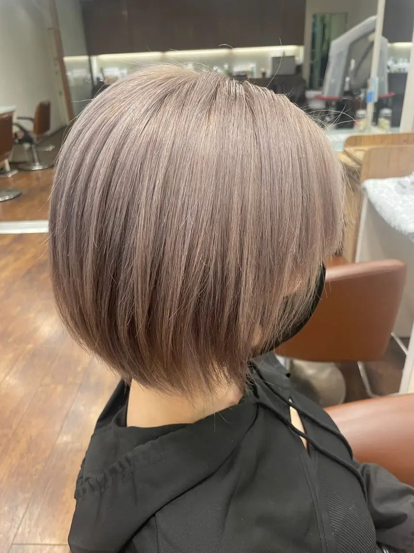 ショート カラー ショートヘア 井上 悠人のヘアスタイル